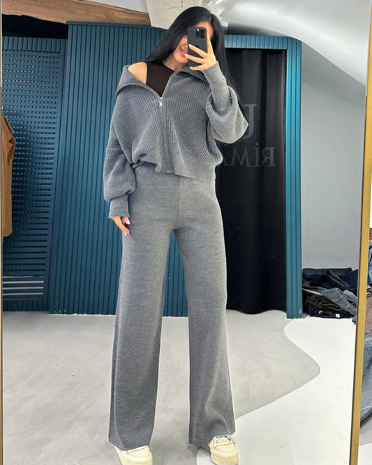Gray Wool Set