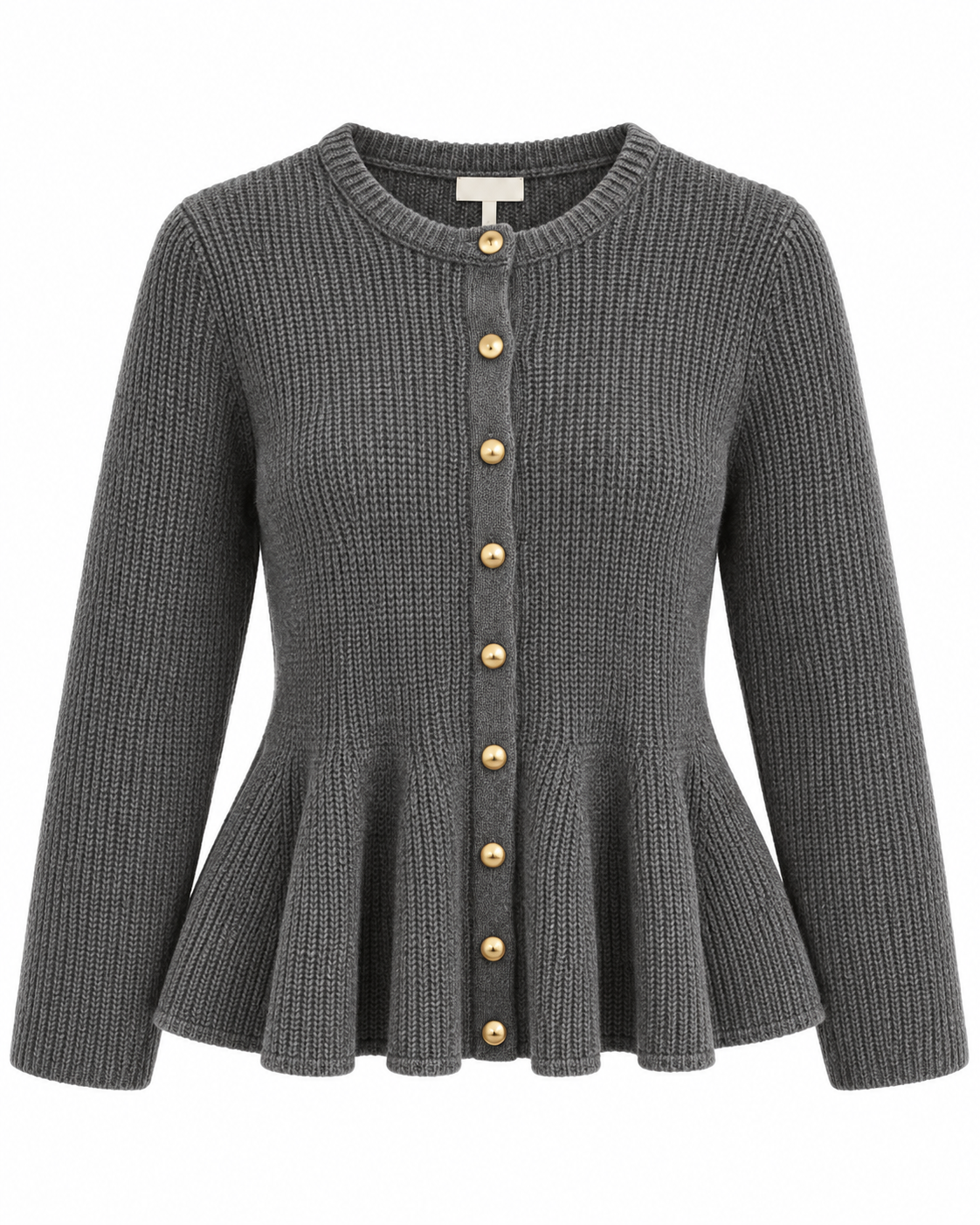 Gray Cloche Sweater