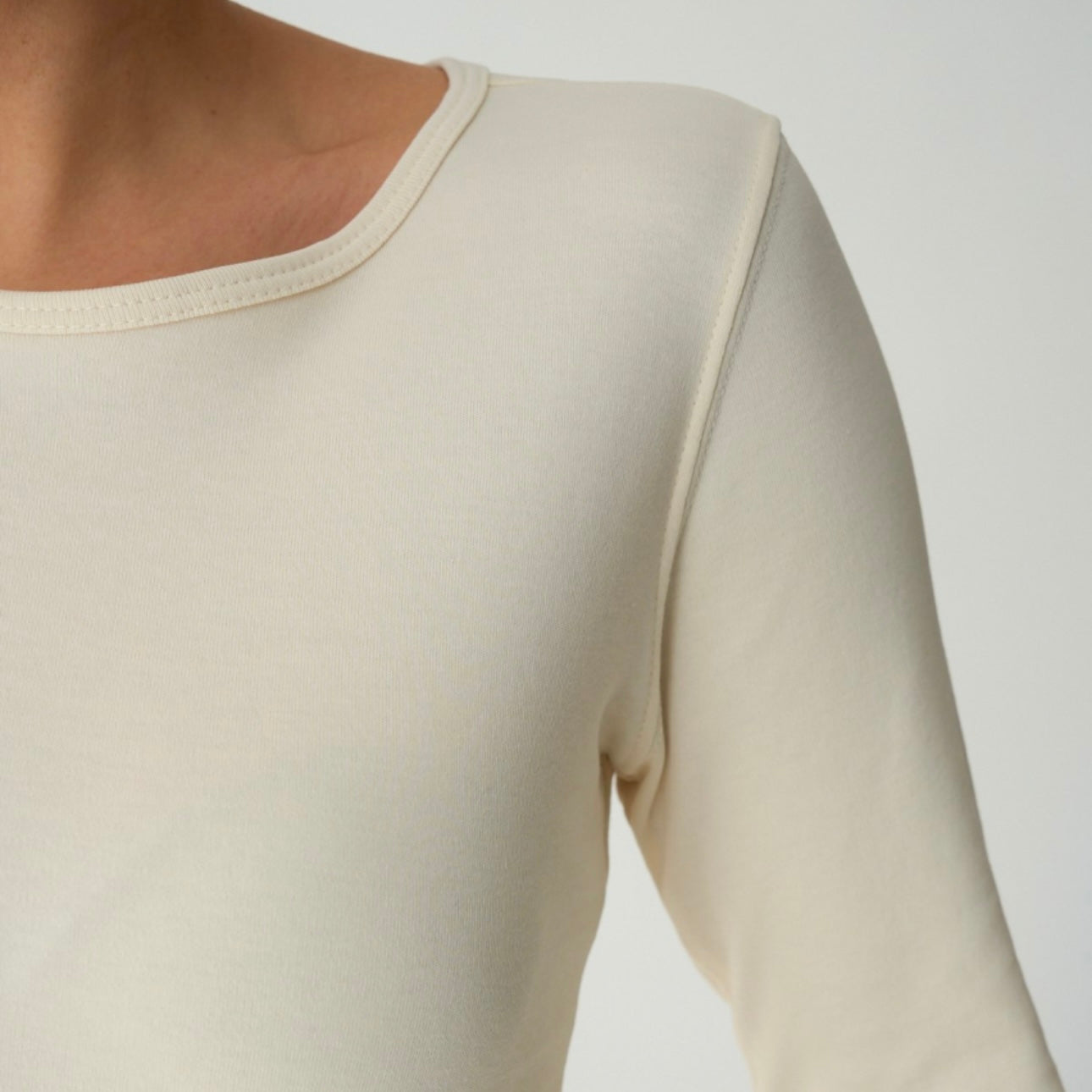 Beige Cotton Top