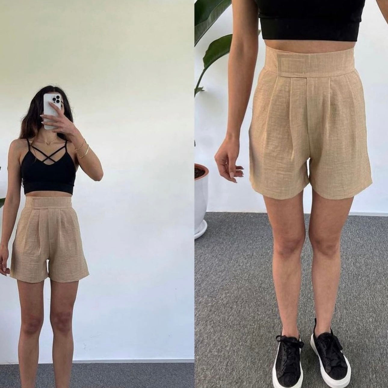 Linen Shorts