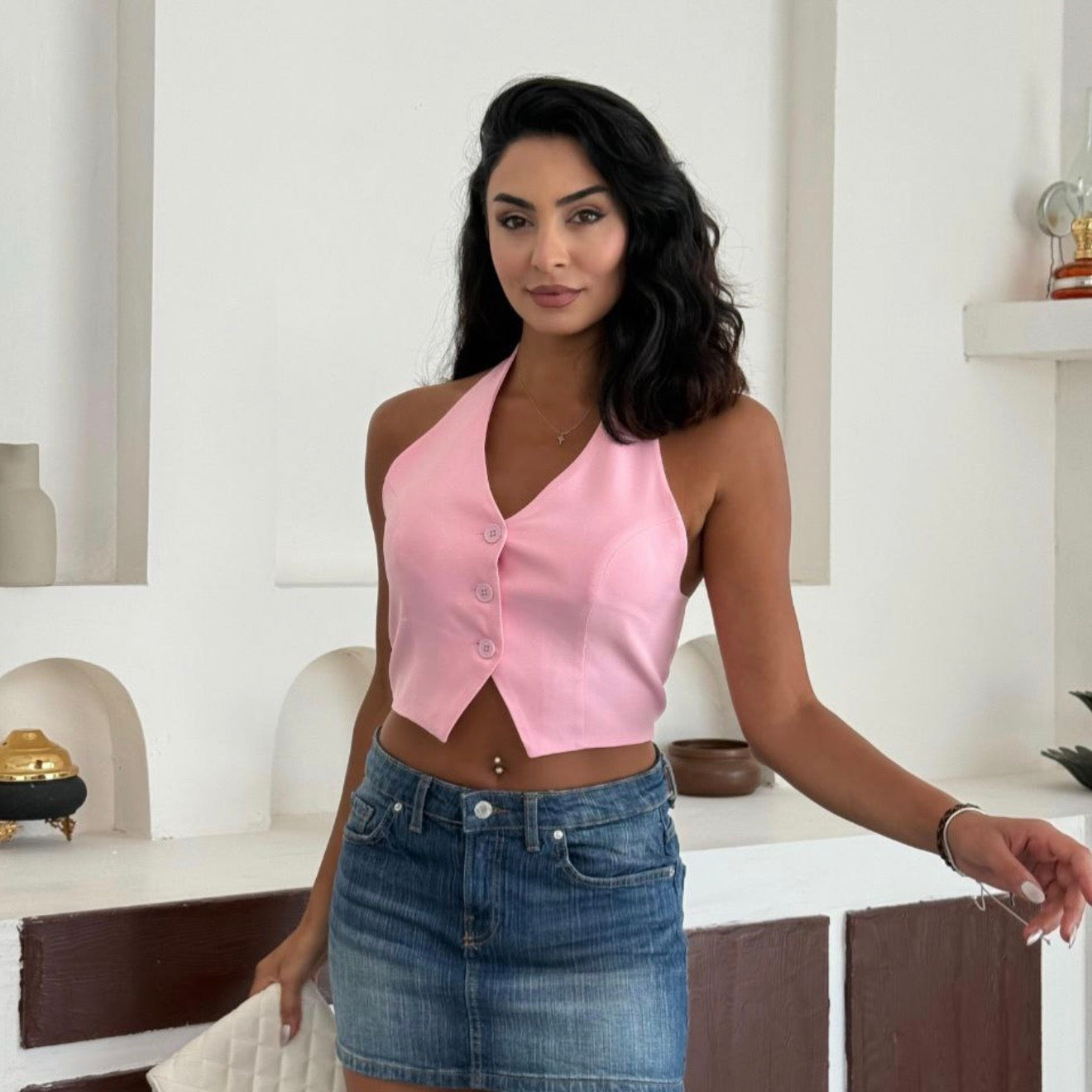 Pink Vest