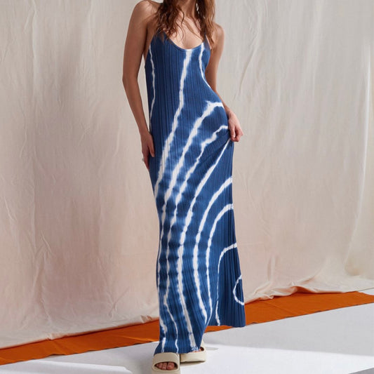 Long Blue Dress