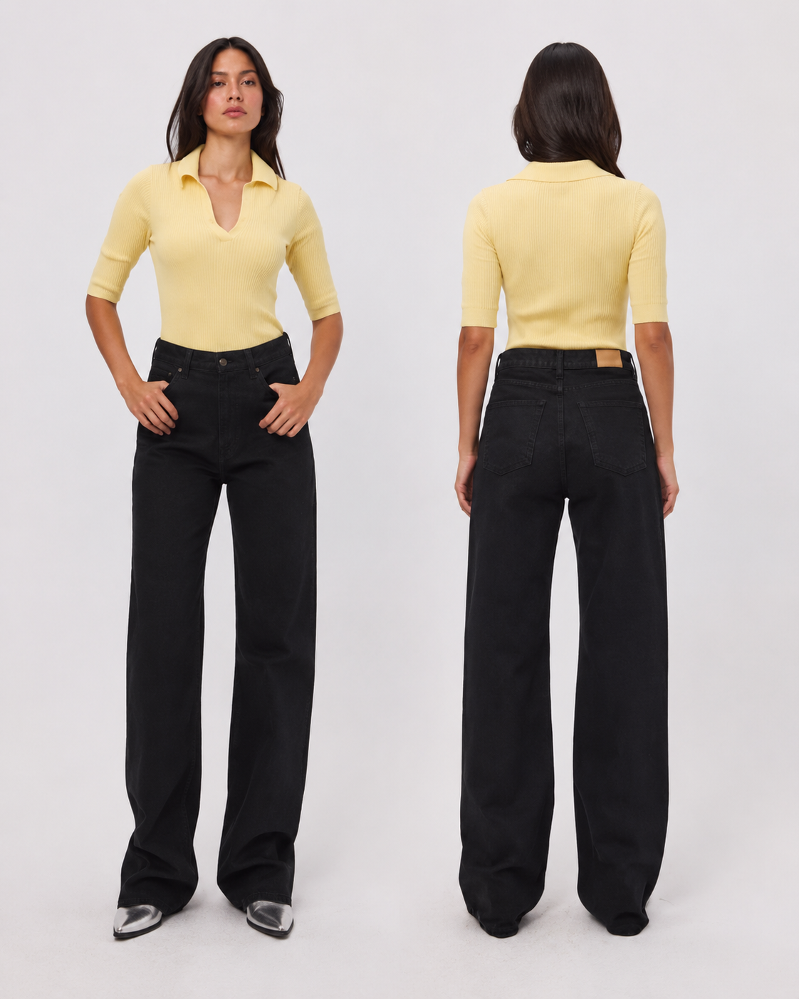 Black Denim Pants 9