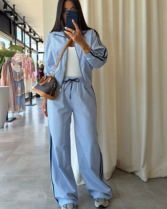 Striped Blue Set