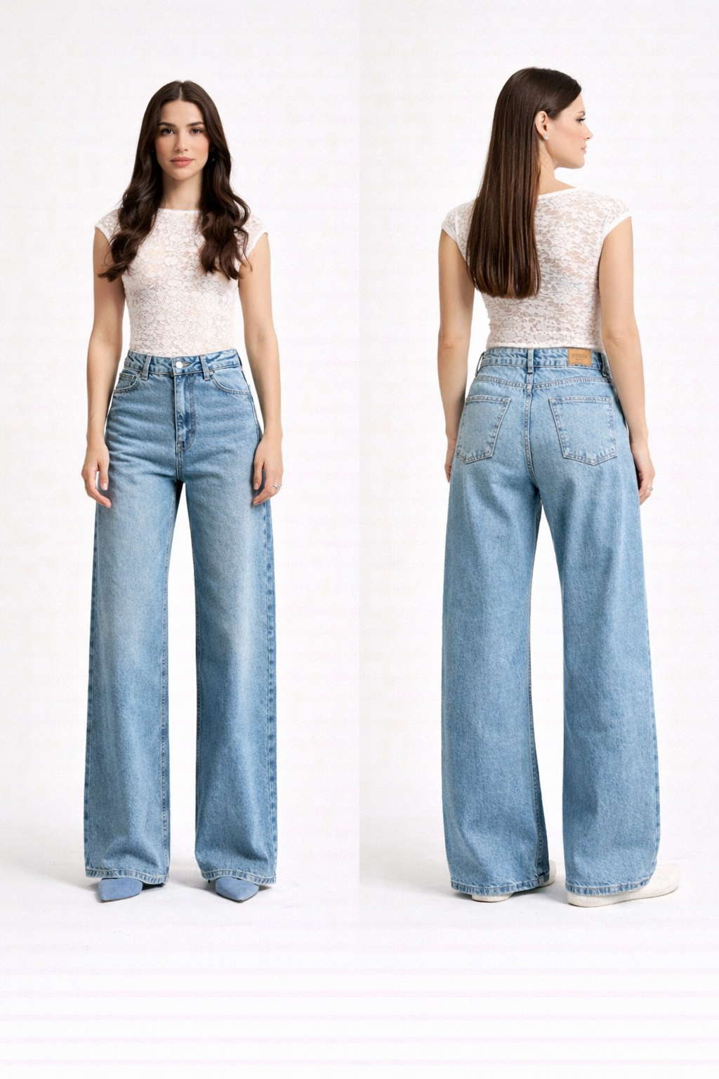 Blue Denim Pants 4 Small Sizes