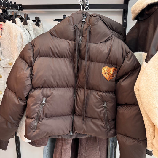 Brown Puffer Jacket