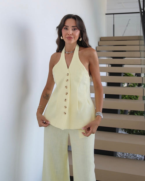 2 Pieces Linen Set