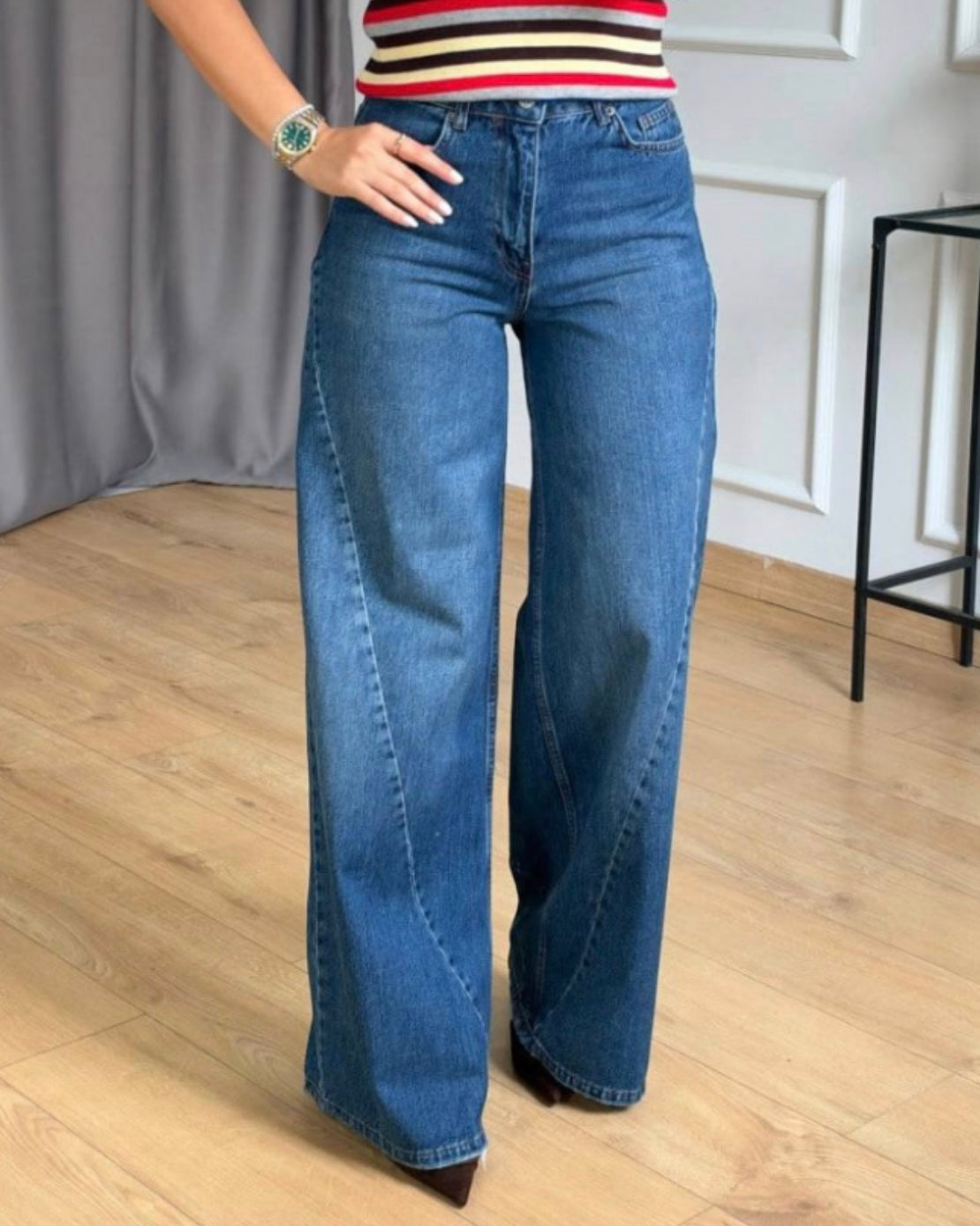 Blue Denim Pants 17