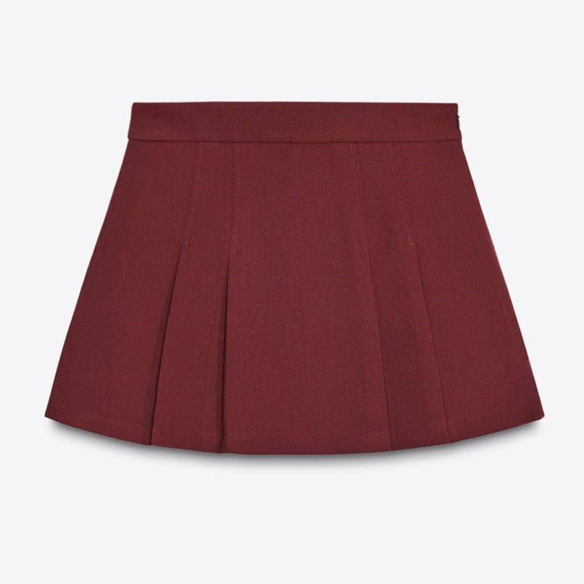 Pleated Skirts With Shorts Underneath