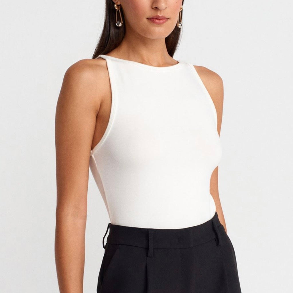 White Basic Top