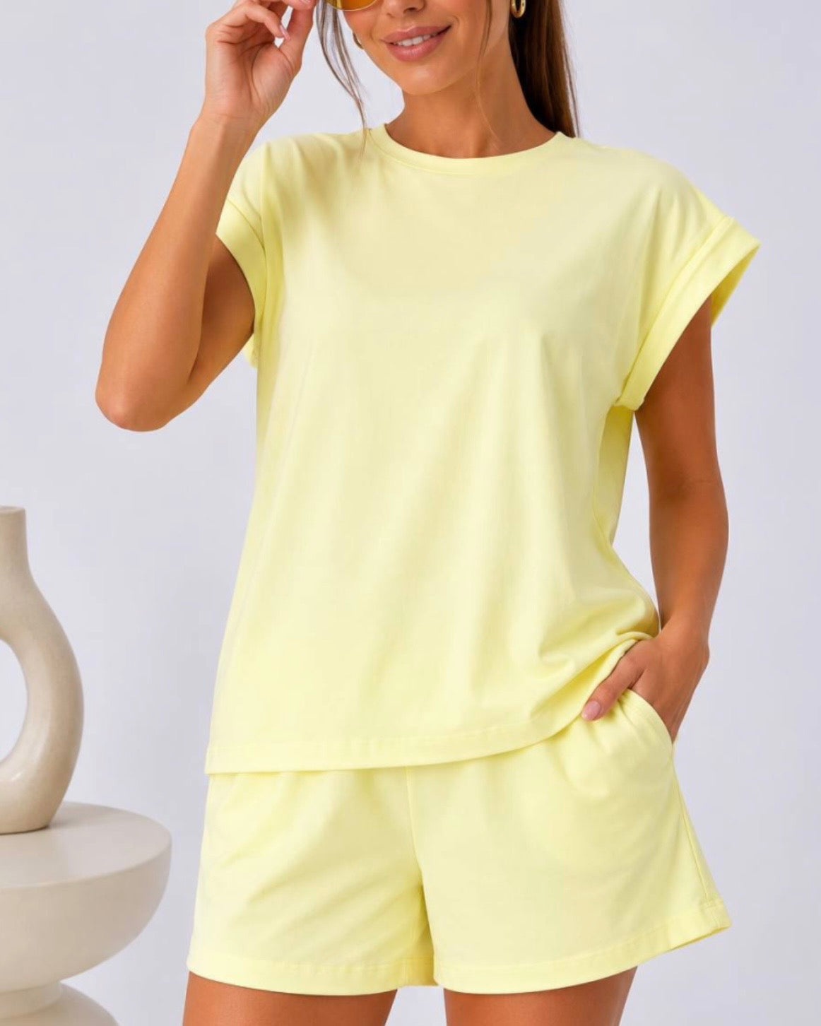Yellow LoungeWear Set