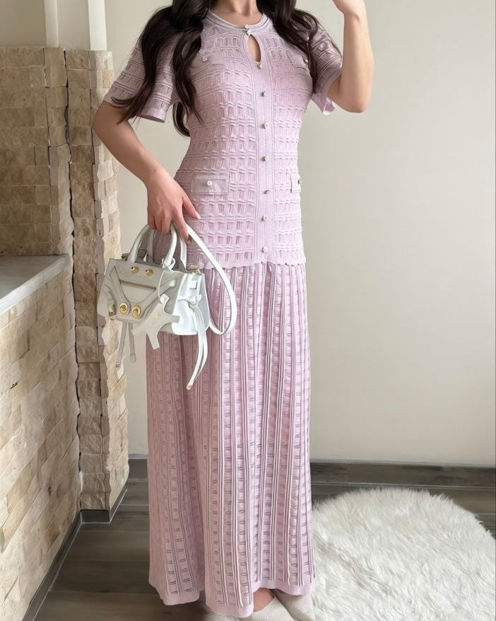 Pink S*ndro Maxi Dress