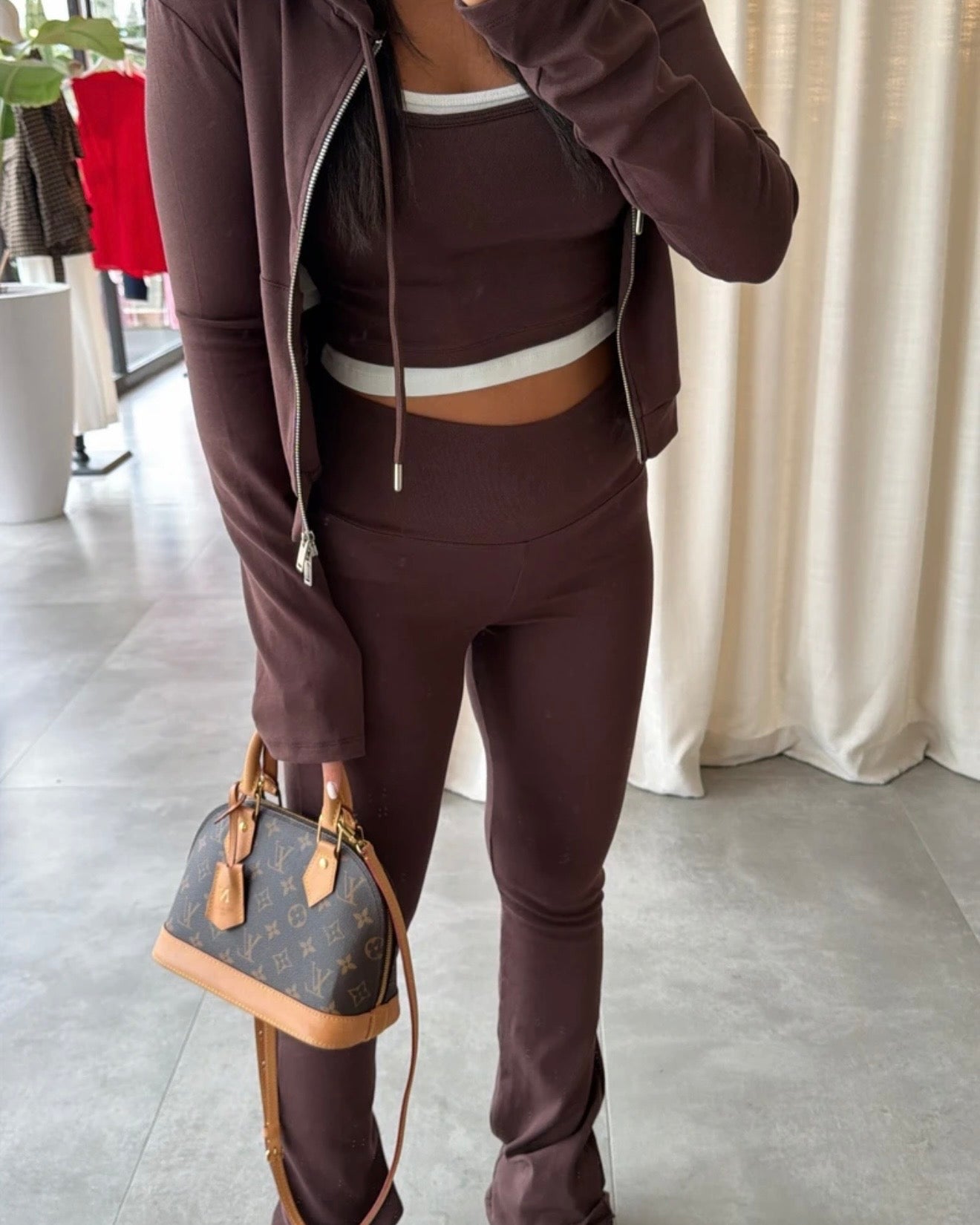 Brown 3 Pieces Tana Set