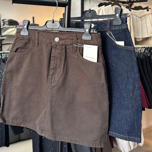 Denim Skirts
