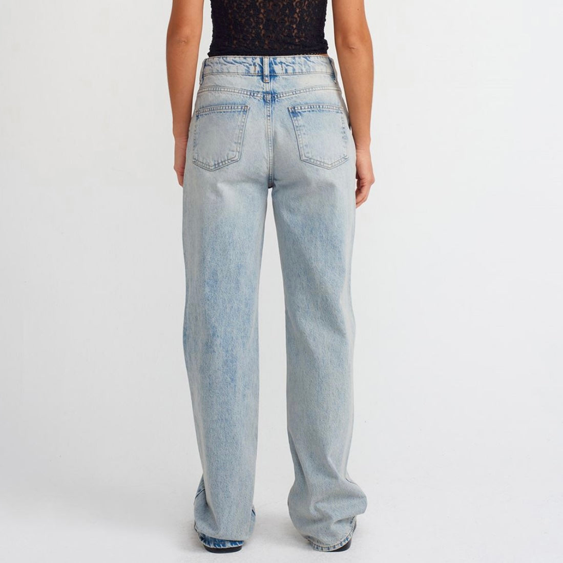 Light Denim Pants