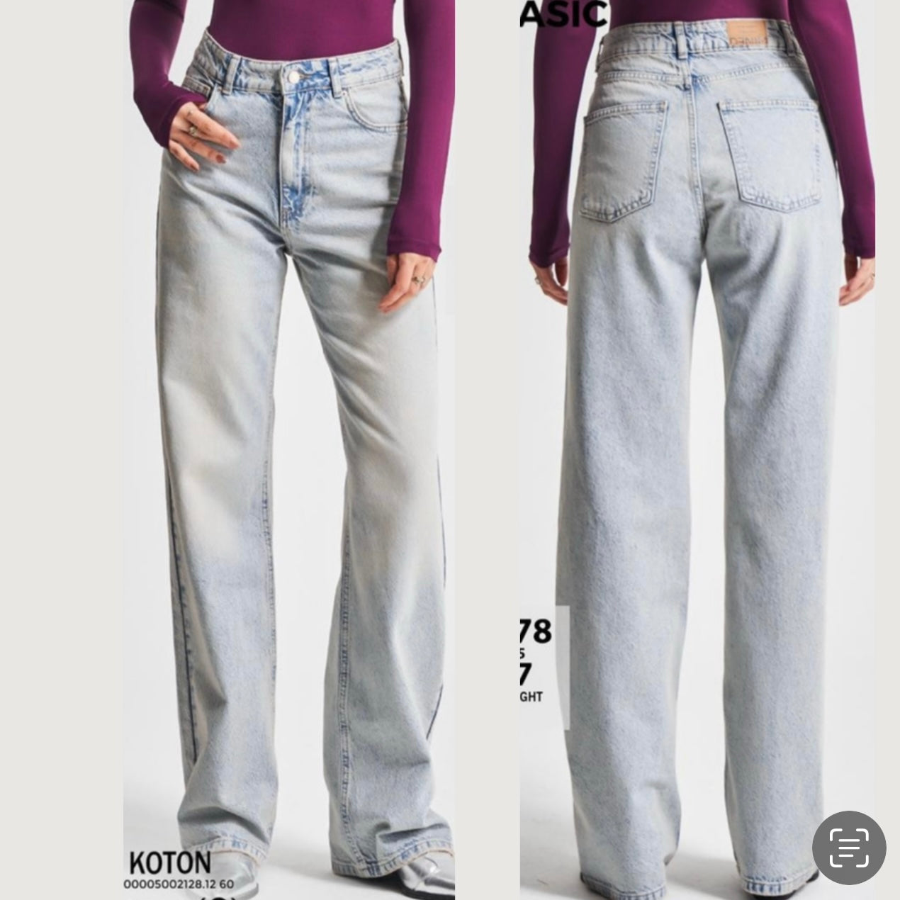 Blue Denim Pants