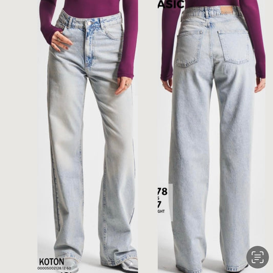 Blue Denim Pants