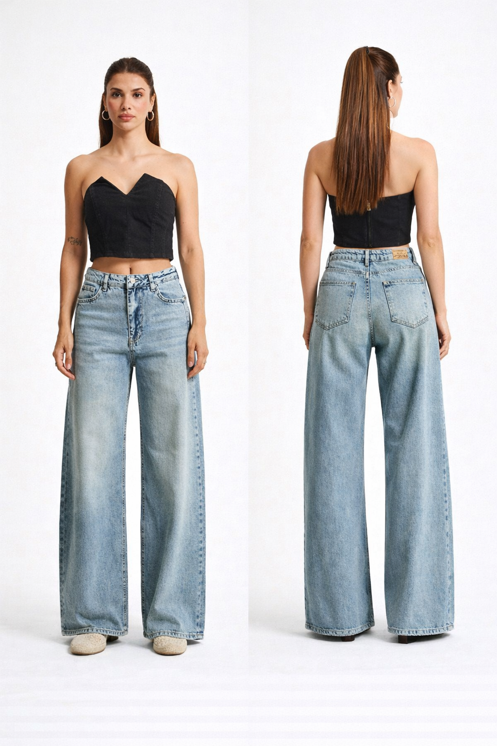 Blue Denim Pants 3 Small Sizes