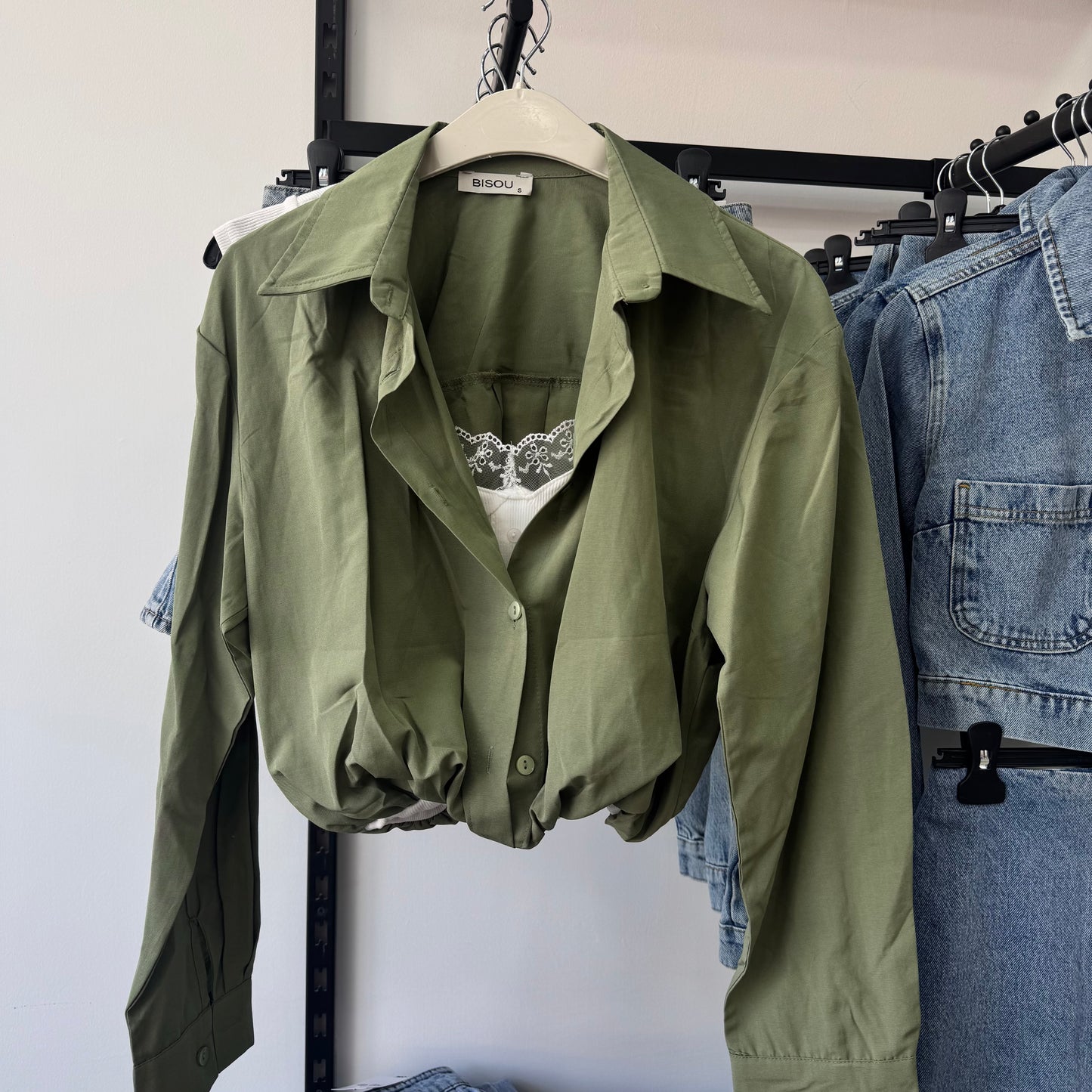 Olive Green Shirt