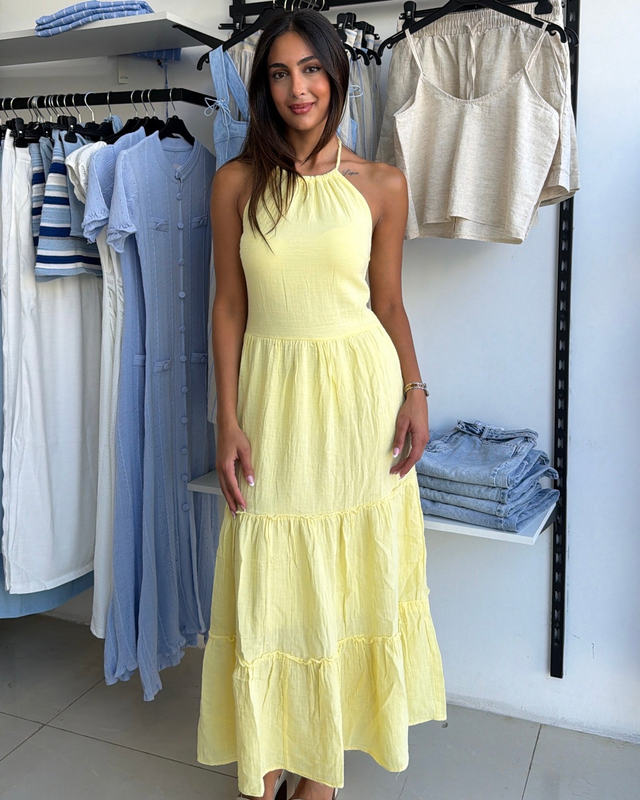 Halter Maxi Dress