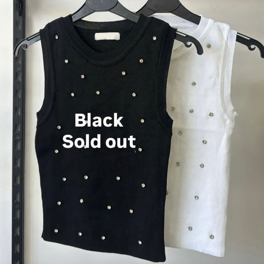 Rhinestones Top