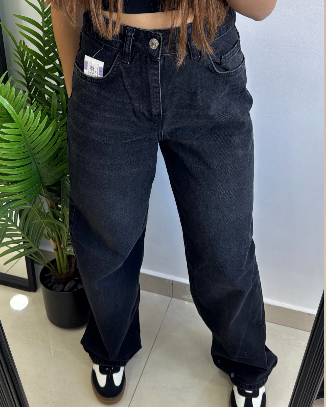 Black Denim Pants 10