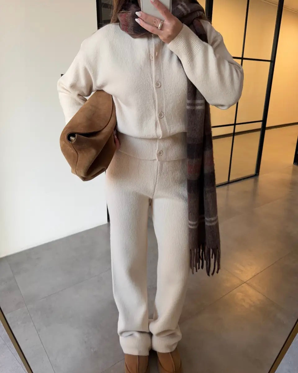 Beige Wool Set