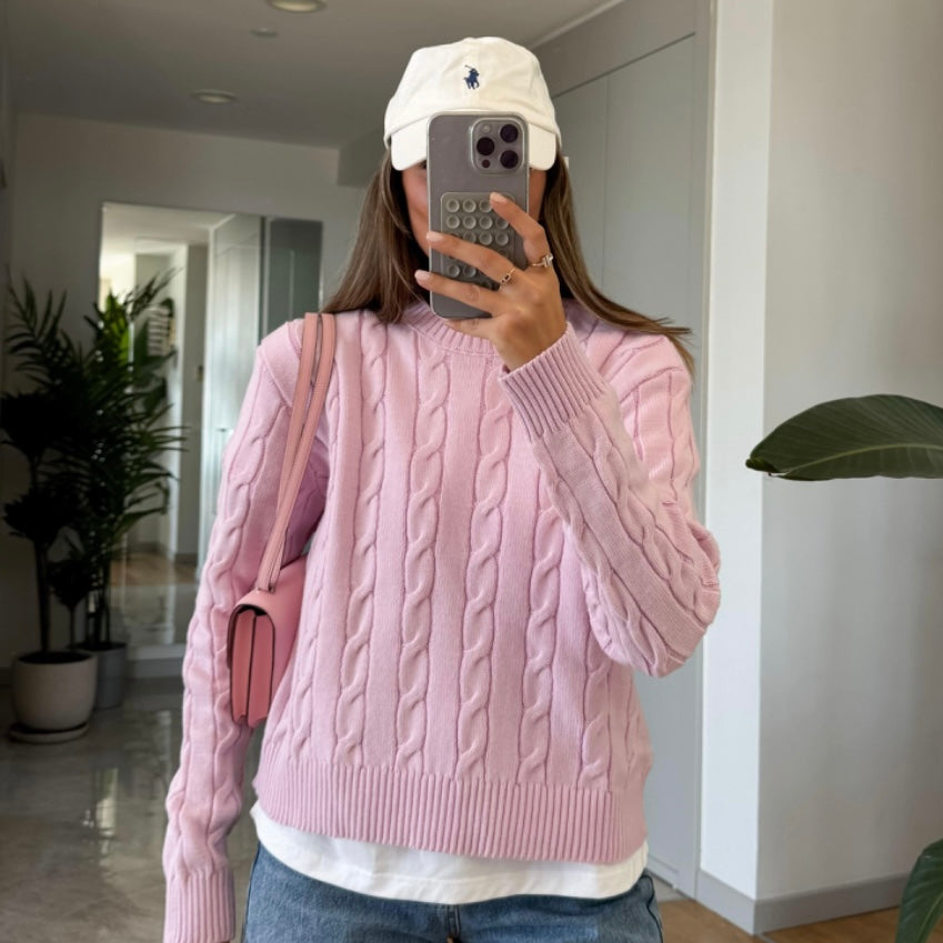 Pink Knit Sweater