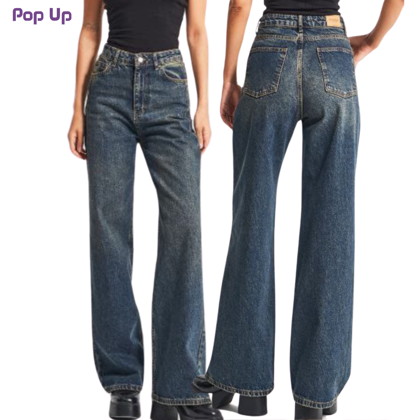 Blue Denim Pants 3