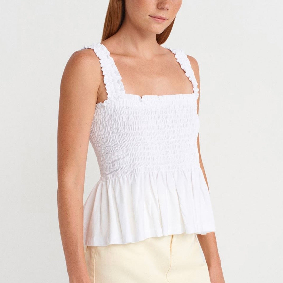 White Sally Top
