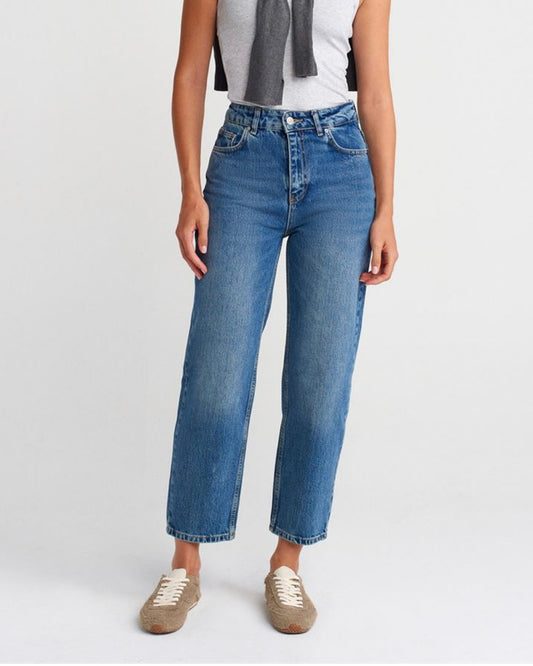 Mom Denim Pants