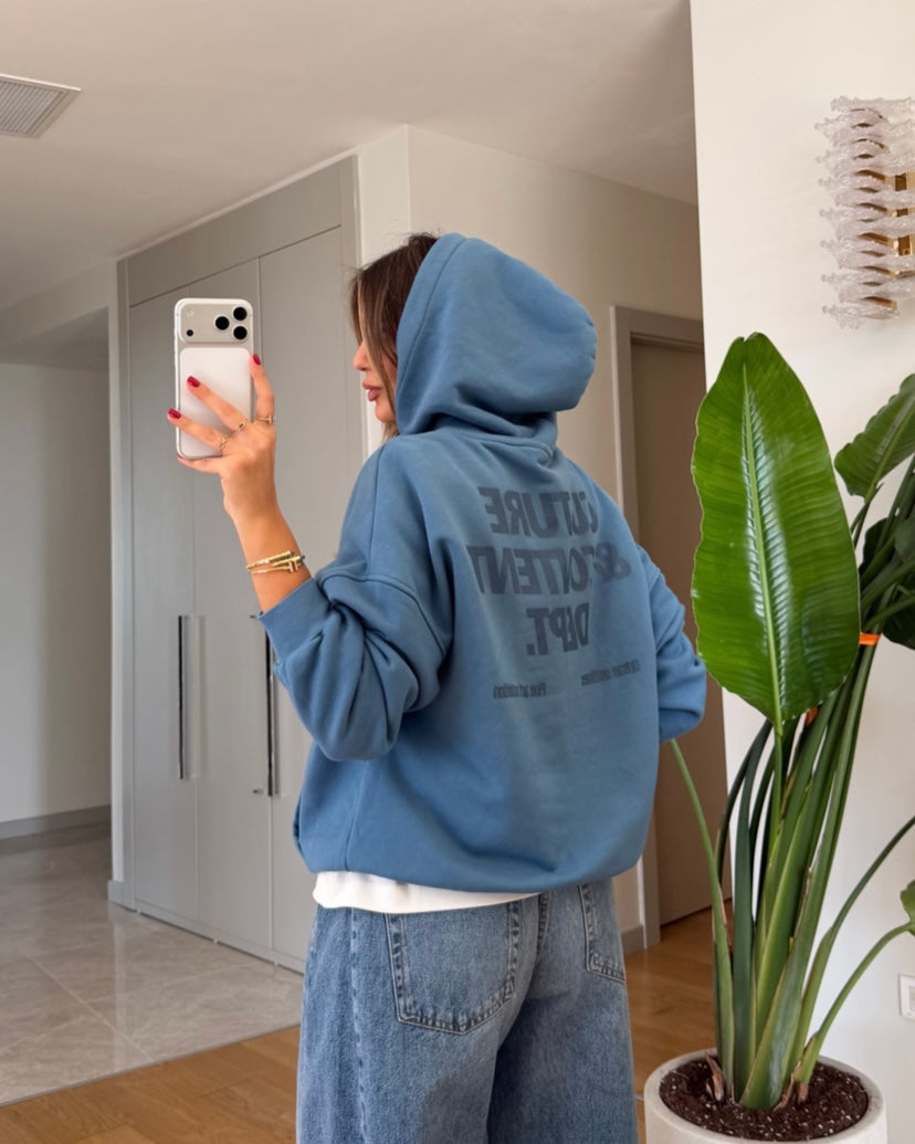 Blue Urban Hoodie
