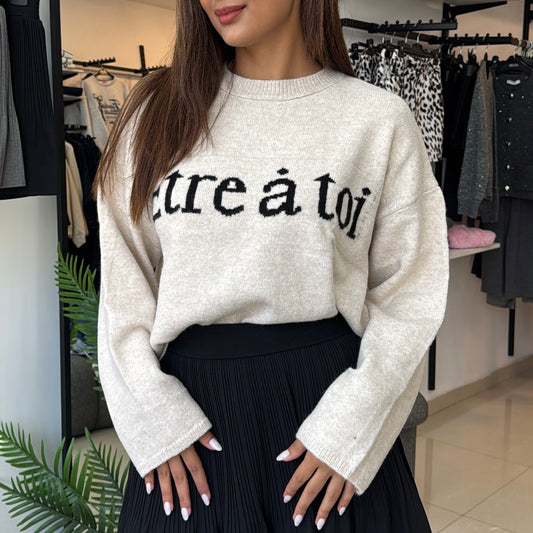 Beige Sweater