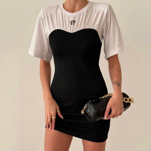 Black And White Dress