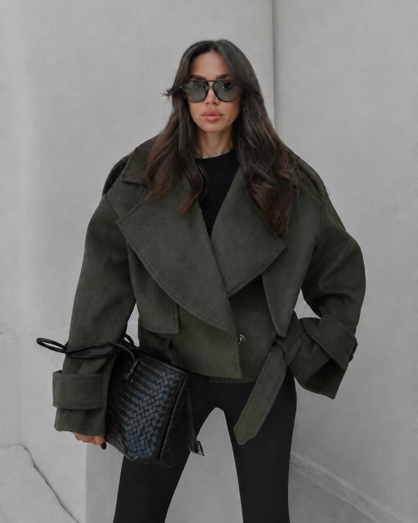 Army Green Bomber Jacket