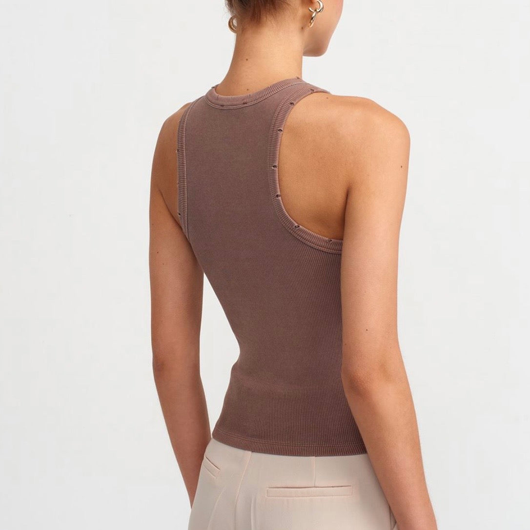 Mocha Basic Top
