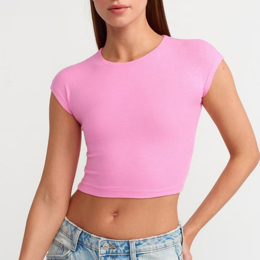 Pink Basic Top