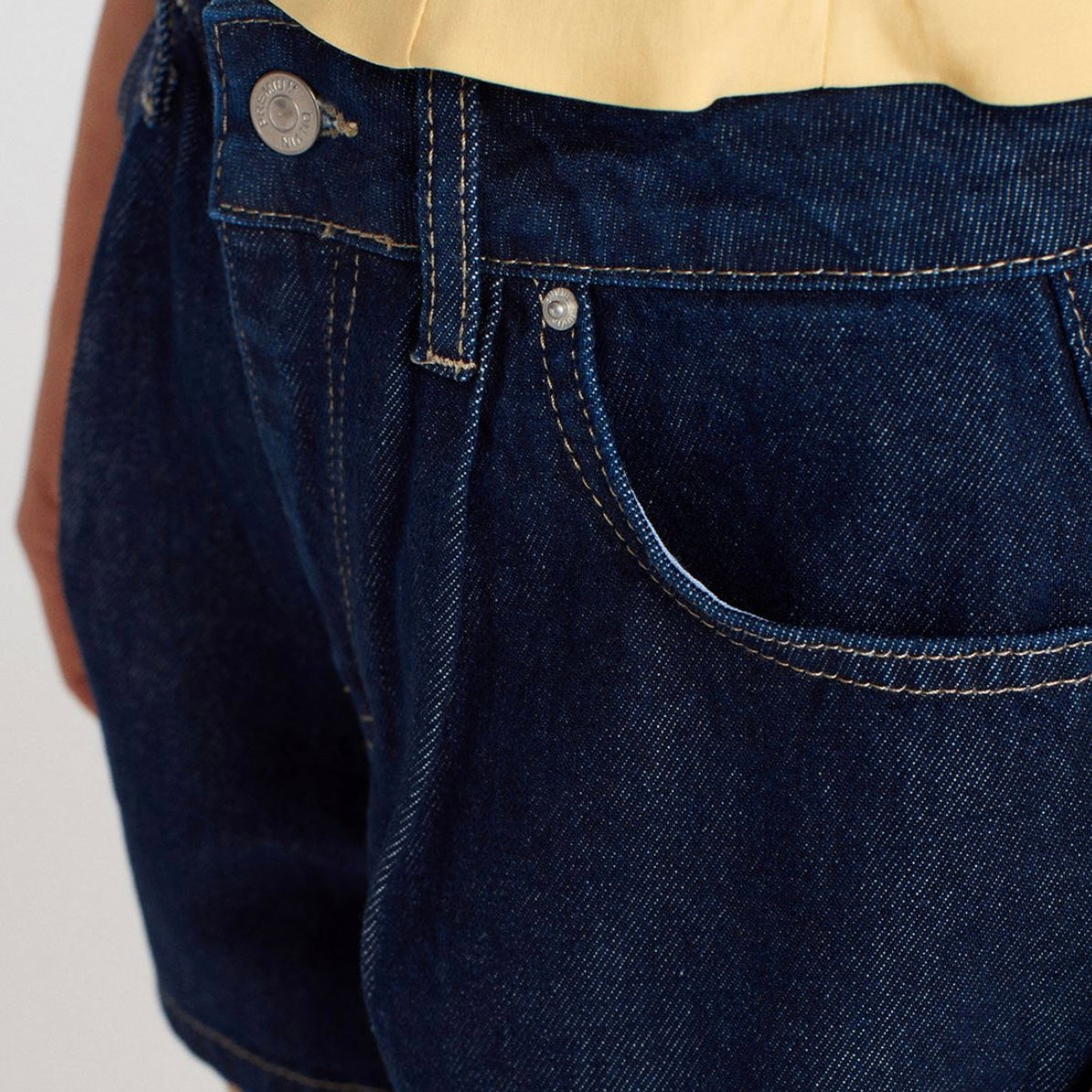 Dark Denim Shorts