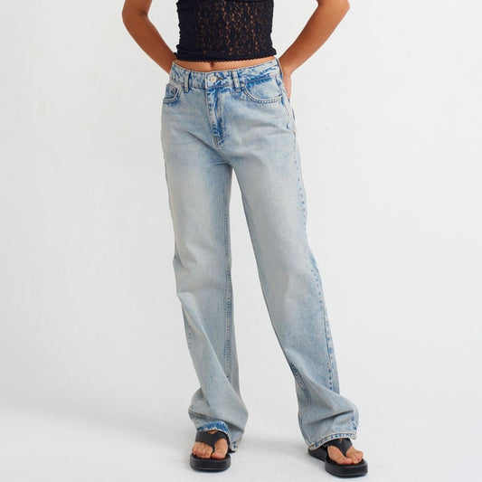 Light Denim Pants