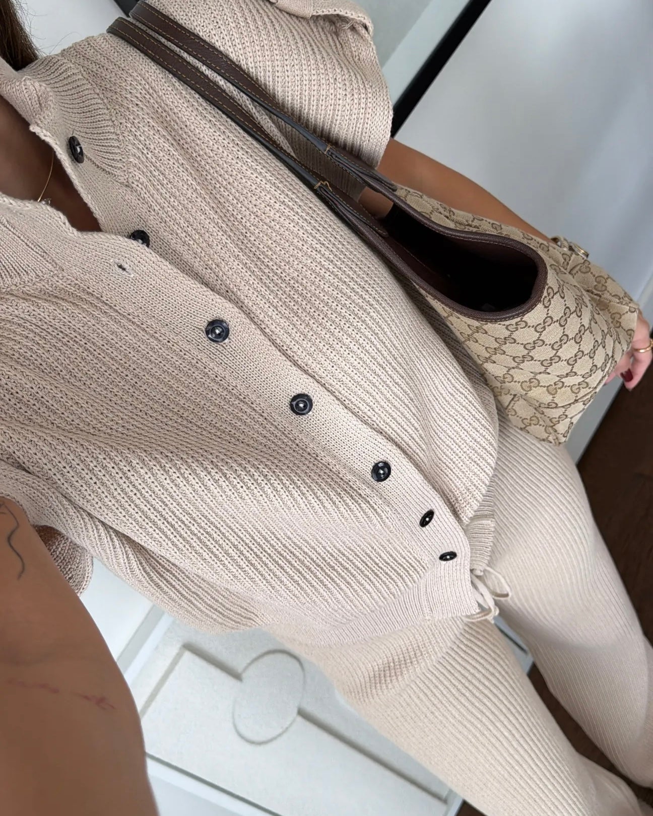 Beige Wool Set