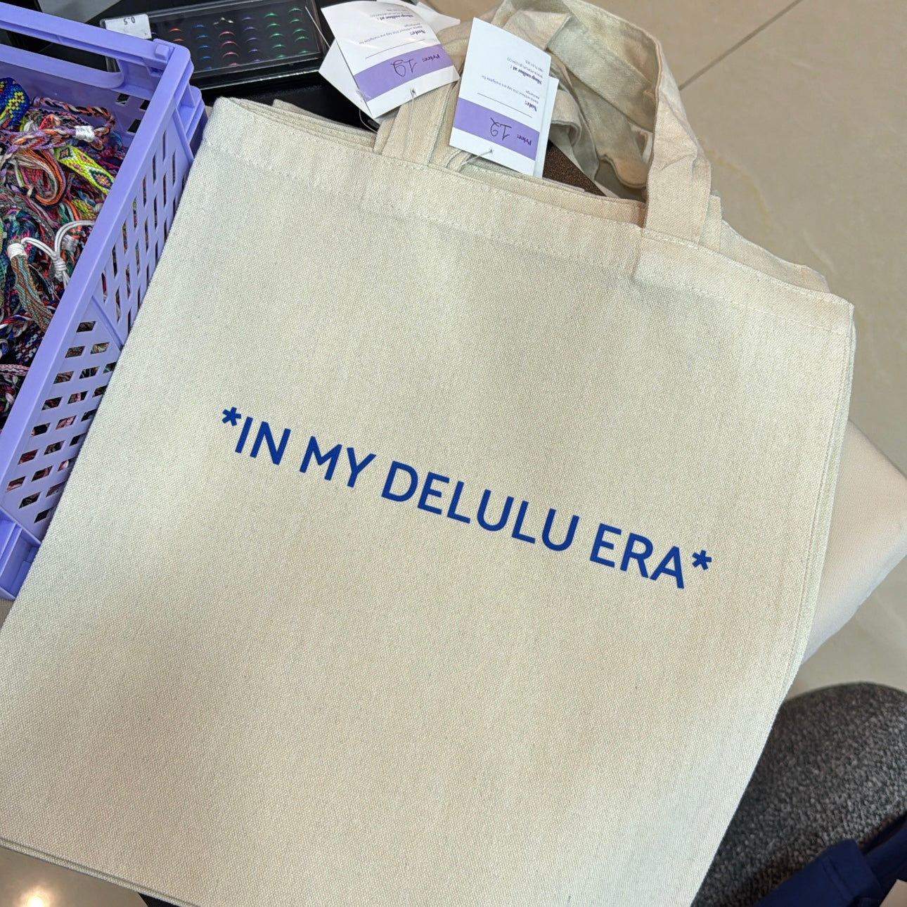 Delulu Tote Bag