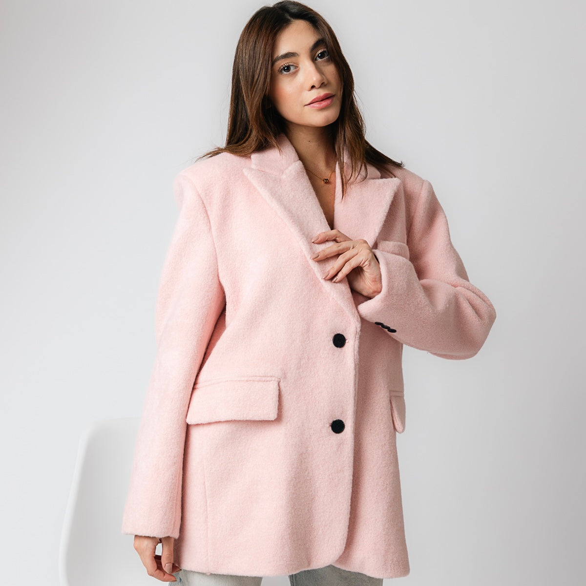 Baby Pink Coat