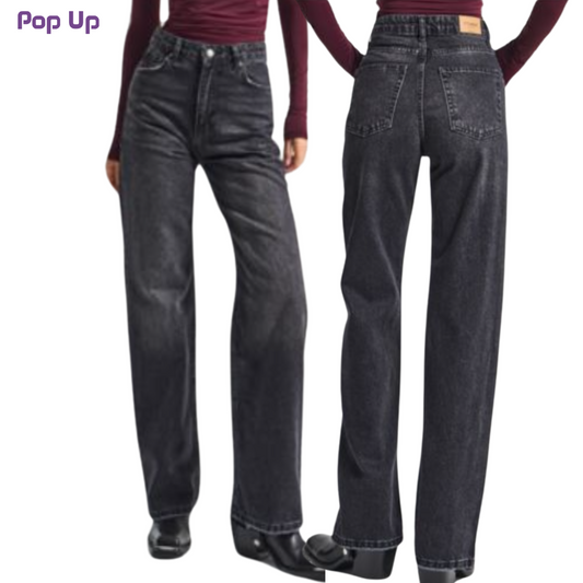 Gray Denim Pants 2