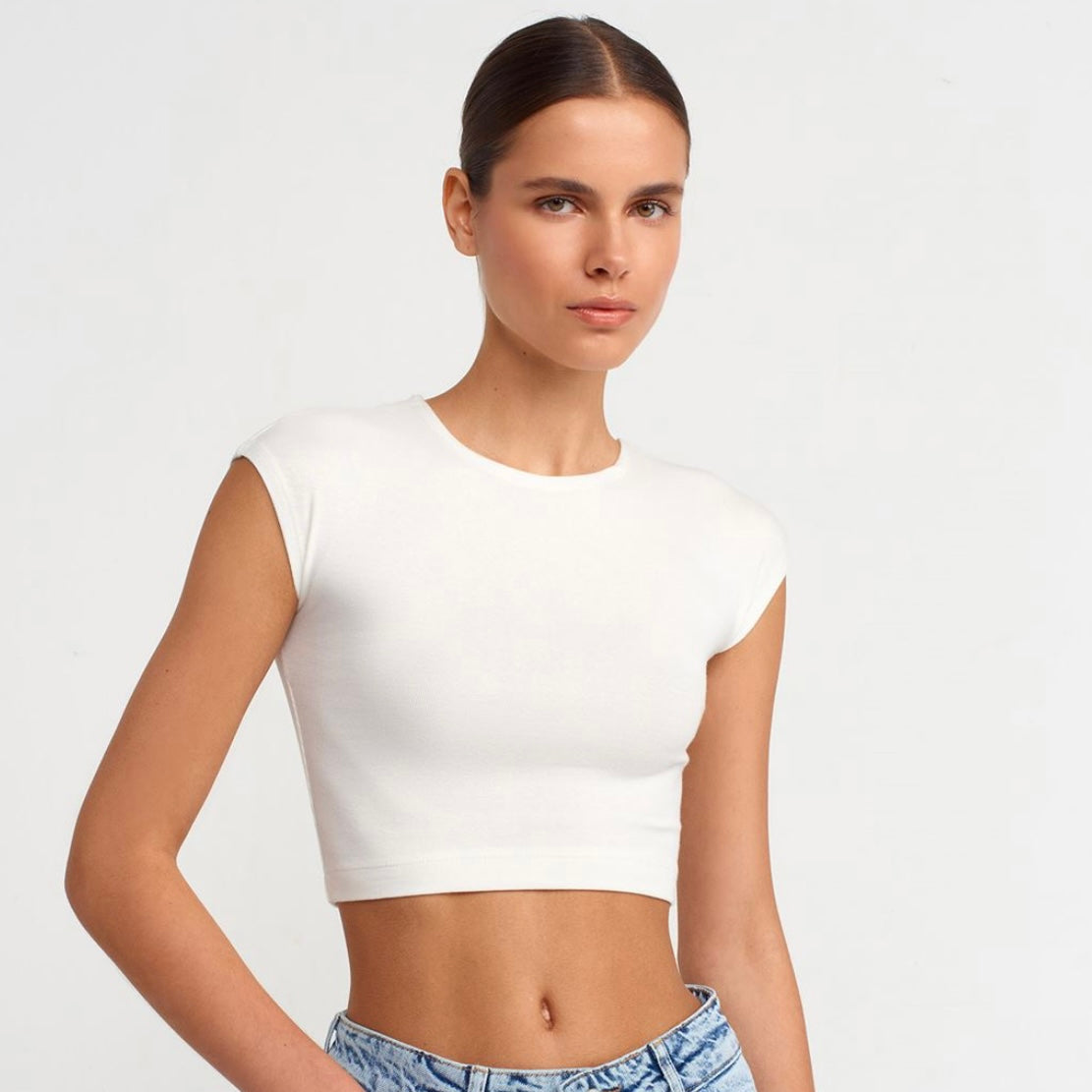 White Basic Top