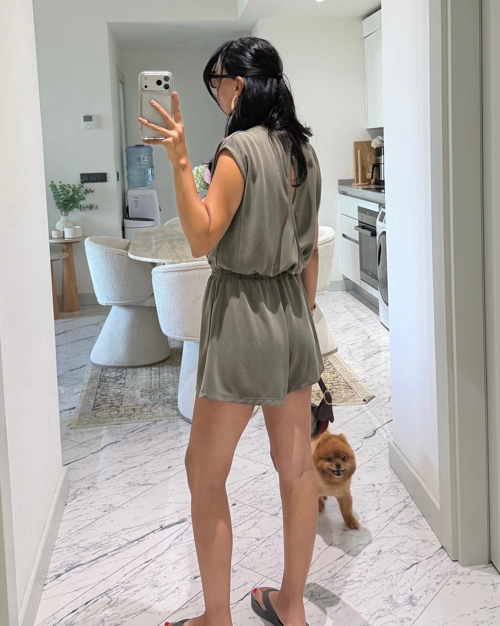 Olive Green Jumpsuit