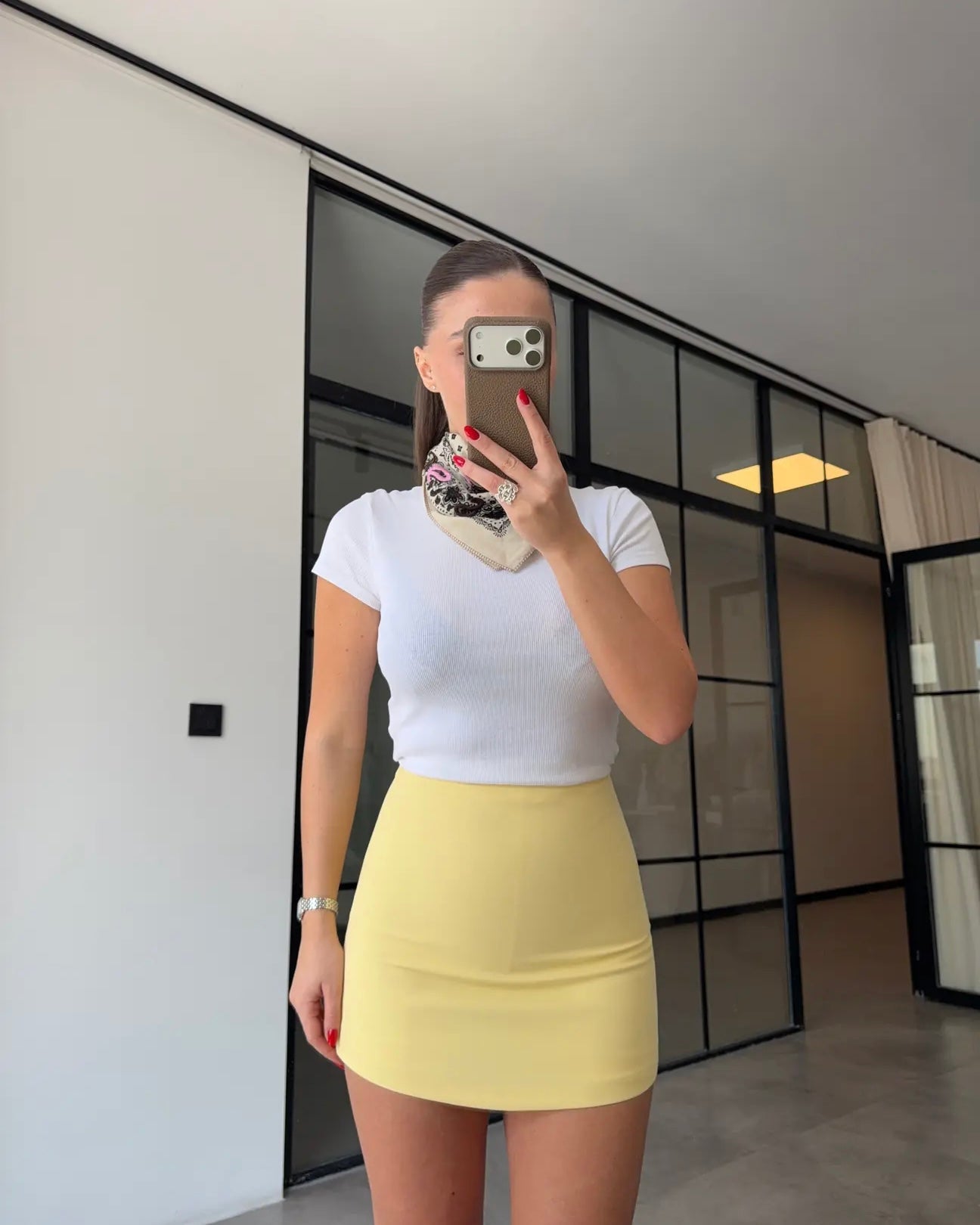 Yellow Skort