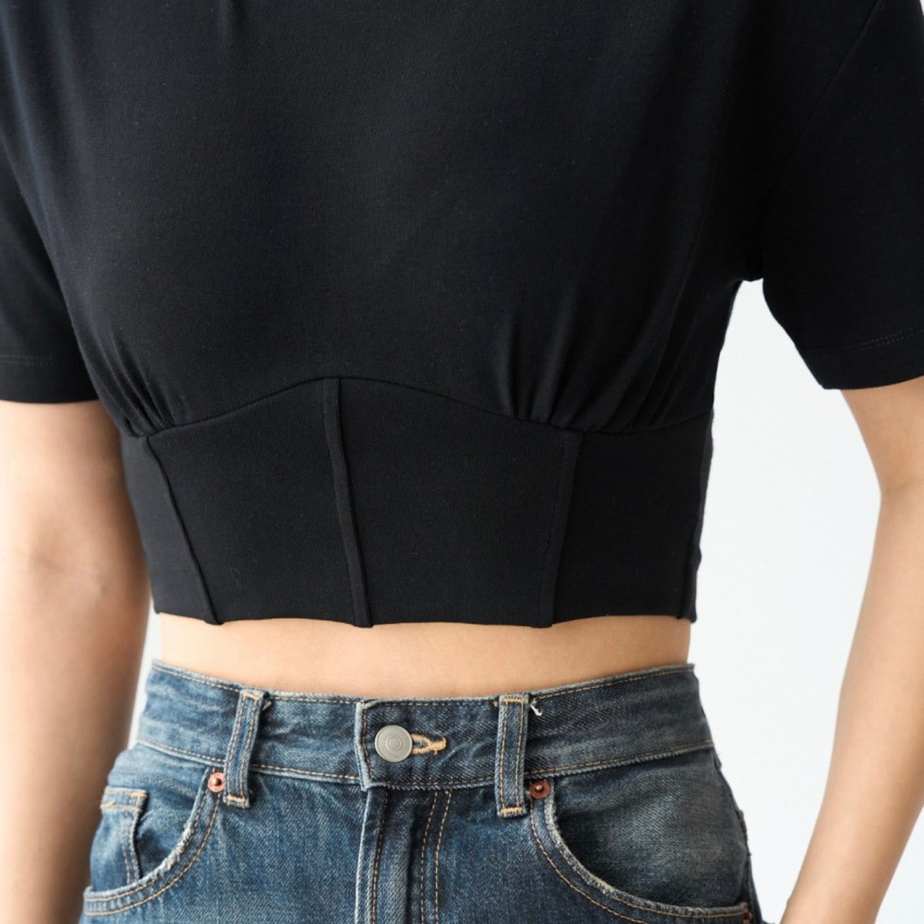 Corset Black T-Shirt
