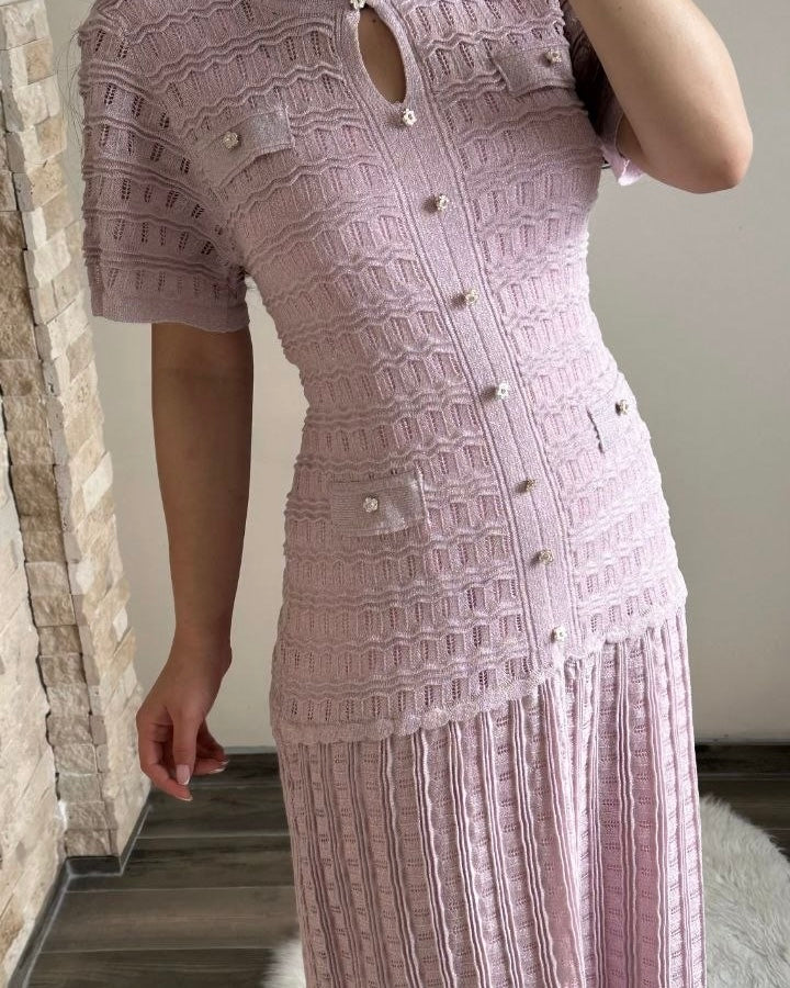 Pink S*ndro Maxi Dress