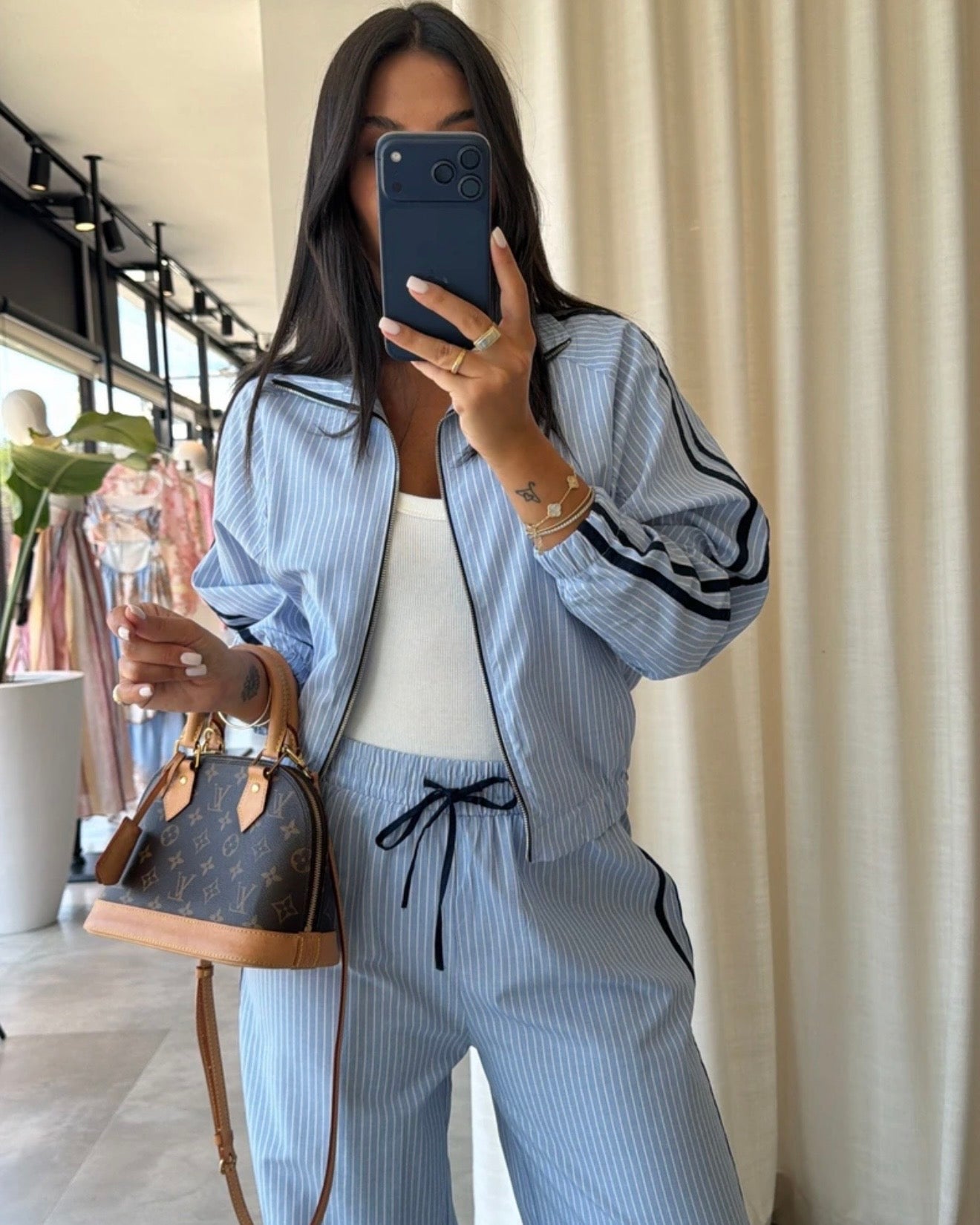 Striped Blue Set