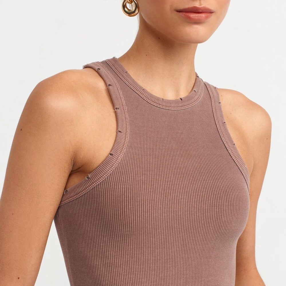 Mocha Basic Top